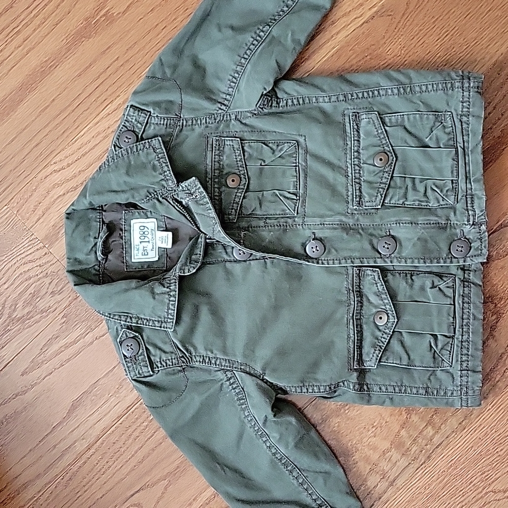 Toddler Military Style Jacket Size 24 Months